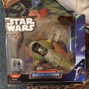 Star Wars Micro Squadron Boba Fett's Starship Series 1